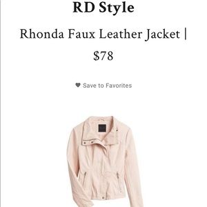 RD Style Vegan Leather DARK GREEN Moto Jacket